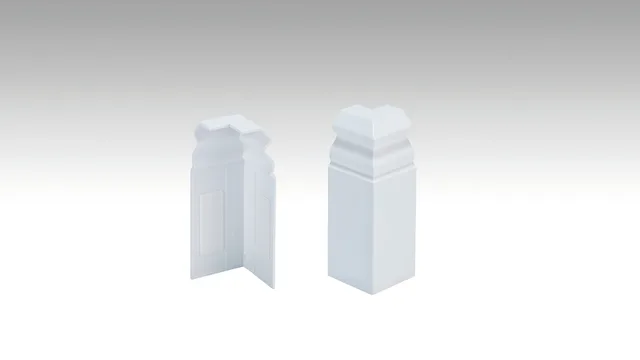 Plinthe 11 F MK Blanc (RAL 9016) - Biemar Bois-2