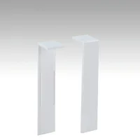 Plinthe Profilé 19 PK Blanc Uni Brillant - Biemar Bois-1