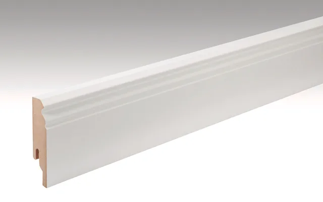 Plinthe 11 PK Blanc à peindre - Biemar Bois