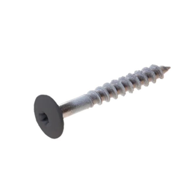 Vis Trespa inox A2 TX20 tête bombée (12 mm) 4,8x38 mm METEON LUMEN L1971 IcelandGrey fullpanel (Emb de 100 pces)