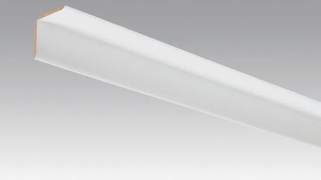 Equerre pliable 35/35 mm Blanc perle - Biemar Bois