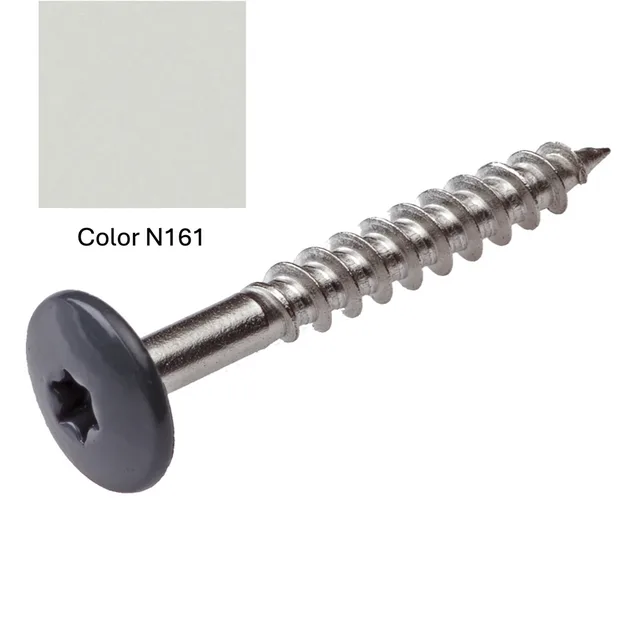 Vis Natura N161 Blanc 5,5x40 (250pces) - Biemar Bois