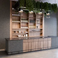 Tocca legno - Line Panels Gris foncé PET - mise en situation