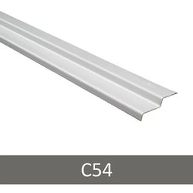 Profil Départ Sidings Cedral Lap 3m C54 Gris Étain - Biemar Bois