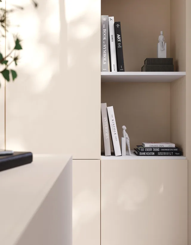 Mélaminé Unilin 18mm Oatmeal beige - Biemar Bois-1
