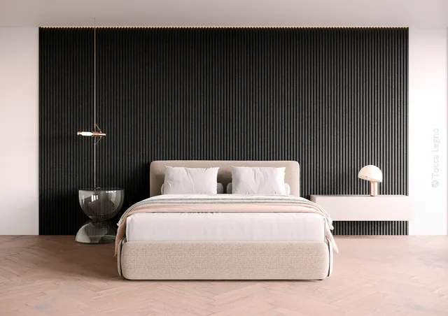 Tocca legno - Line Panels Noir PET - mise en situation