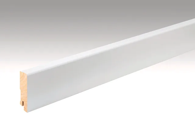 Plinthe Blanc DF (RAL 9016) 15 MK - 2380x60x16 mm - Biemar Bois