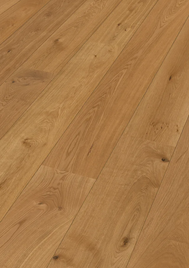 Sol en Bois Lindura HD 400 - Huilé Nature Chêne Animé 8900 - Biemar Bois-1
