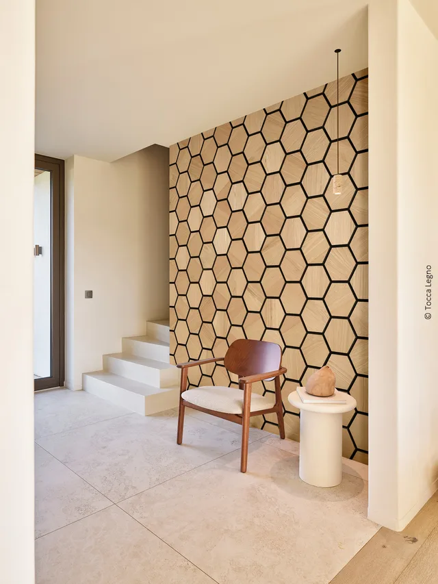 Tocca legno - Hexa Panels Natural - vue arrière