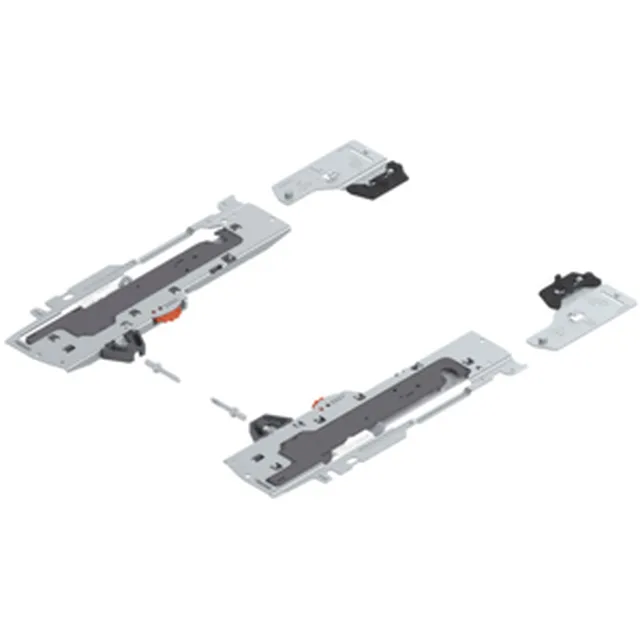 TOB unité L1 T60B3330R735 gris clair - LN: 350-650mm - Gauche+Droite ≤20kg + entraîneur