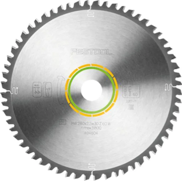 Lame universell hw 260x2,5x30 w61