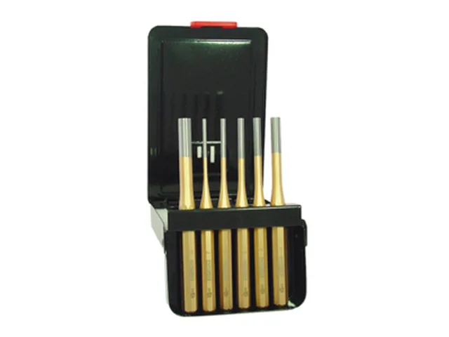 Coffret metal 6 Chasse-goupilles.