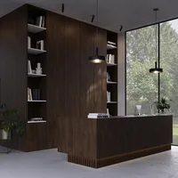 Mélaminé Unilin 18mm Royal Oak dark brown V8A - Biemar Bois-2