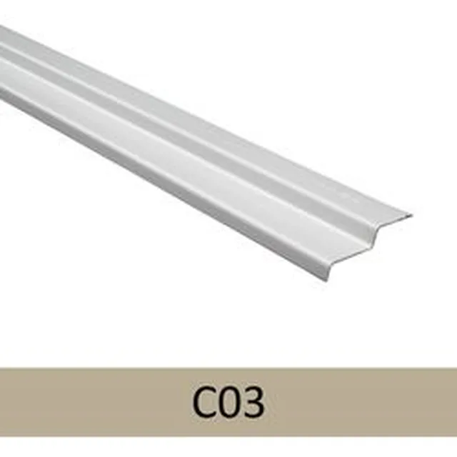 Profil départ Sidings 10mm 3m -03 gris brun