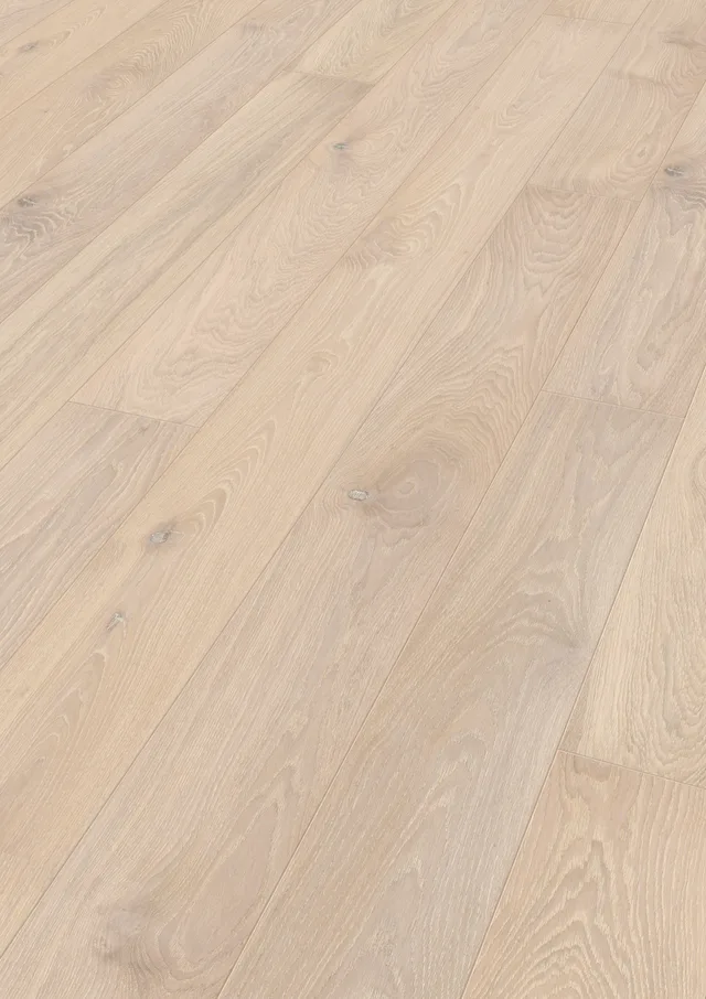 Parquet Longlife PD 400 Chêne Animé Blanc Crème - Biemar Bois-1
