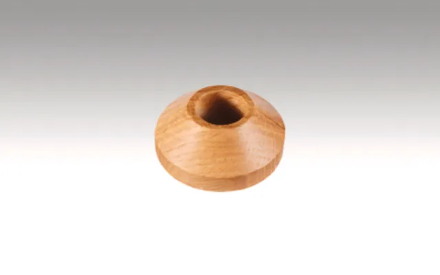 Rosettes pour radiateurs en bois véritable, massif, 18 mm Chêne nature