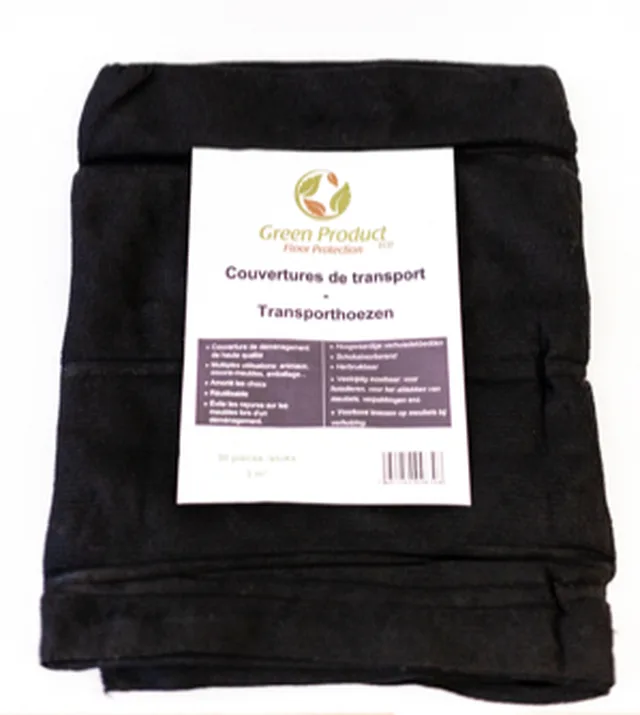 Couverture de transport 2x1,5m noir