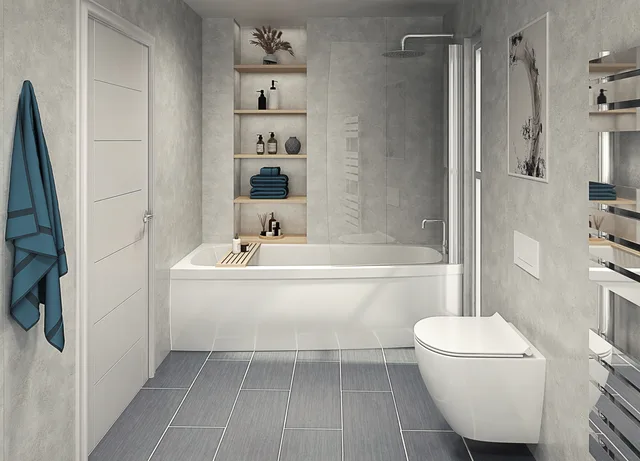 Panel-X NEXT Cloudy Marble 2400x1180mm - Biemar Bois-1