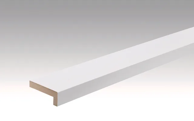 Angle Cimaise 22/60 mm MC Blanc Brillant - Biemar Bois