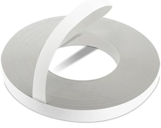 Couvre-chant ABS blanc 223 par rouleau de 100m