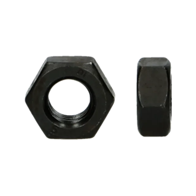Ecrou hexagonal M6, DIN 934, noir (emb:20 pces)
