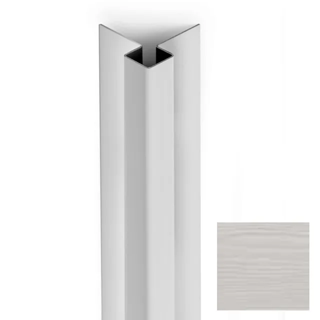 Angle extérieur Cedral Click 3m C51 Gris argent - Biemar Bois