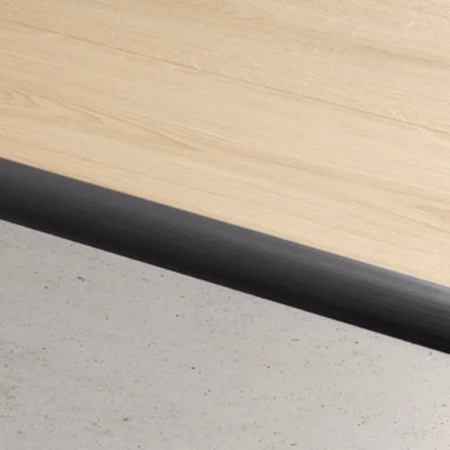 Quick-Step NEVADPBLACK : Profilé de transition - Black 2000x38x7 mm