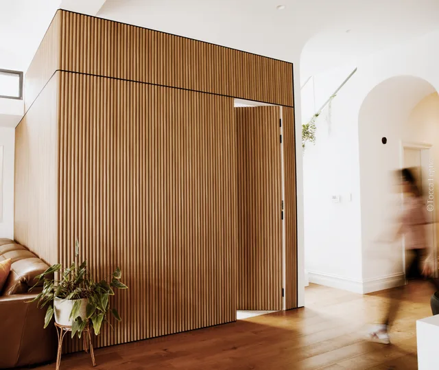 Tocca legno - Wave Panels invisible - vue de dessus