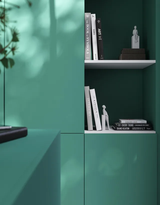 Mélaminé Unilin 18mm Peacock's green - Biemar Bois-3