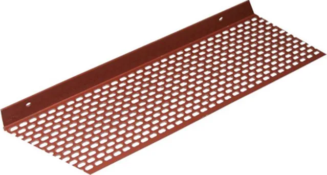 Profilé d'aération 3610-33 rouge 30x50mm
