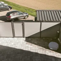 SYSTEM ALU PLUS Argenté, Kit Panneau 178 x 184 cm - Biemar Bois-3