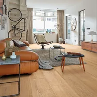 Sol en Bois Lindura HD 400 - Verni Ultra Mat Chêne Nature Clair 8918 - Biemar Bois