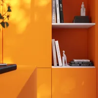 Mélaminé Unilin 18mm BST Goldfish orange-Design 1 - Biemar Bois-3