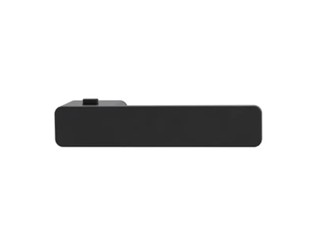 Garniture R8 ONE noir graphite Smart 2 Look WC droite