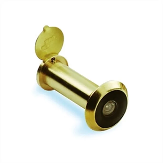 Judas FEU2N 200 D12mm p. porte coupe-feu ép. 37-85mm laiton nickelé