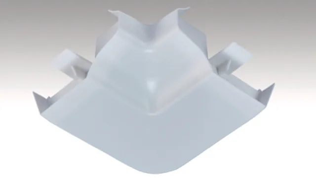 Angle intérieur conçu pour moulure de finition pour plafonds Blanc 2001