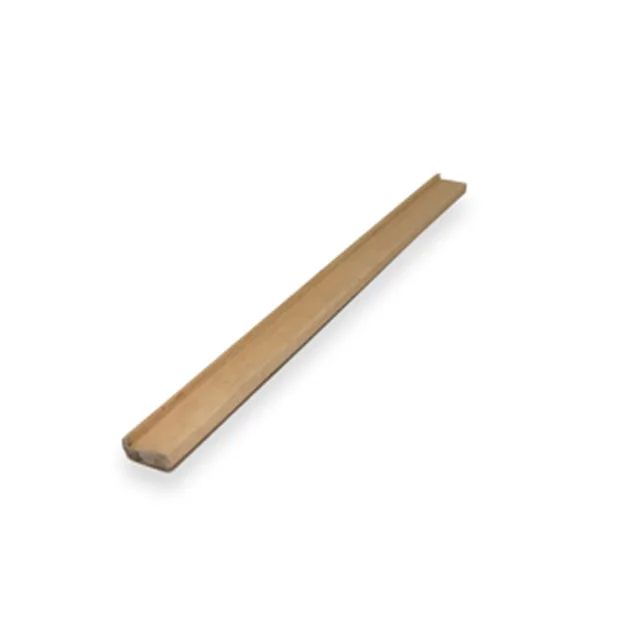 Verglasungsleiste - Buche - 10x22mm