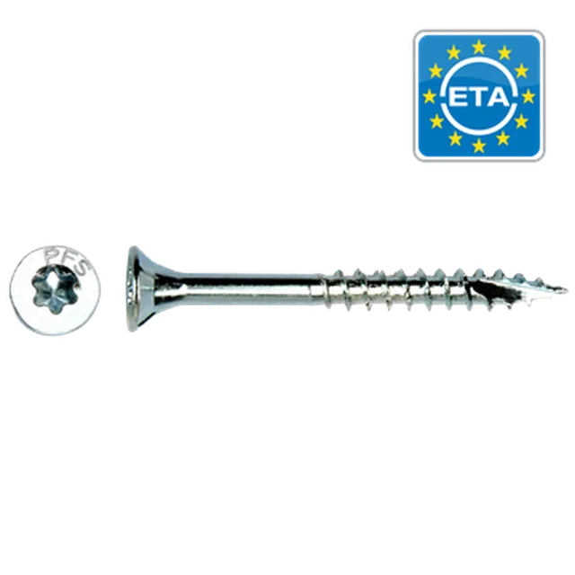 PFS Vis pour connecteur 5x35, T20, zingué (emb: 200pces)