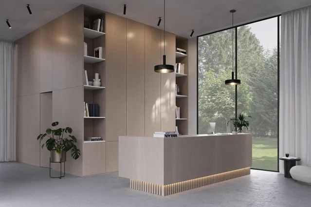 Mélaminé Unilin 18mm Dainty Oak Latte - Biemar Bois-2