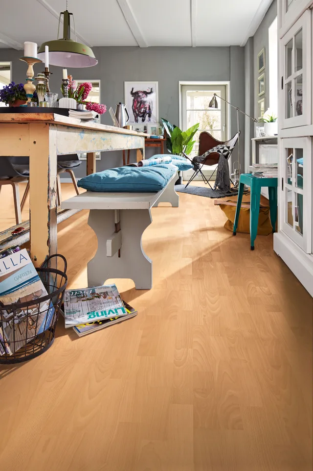 Sol stratifié LC 150 Hêtre 6201 - Biemar Bois-1