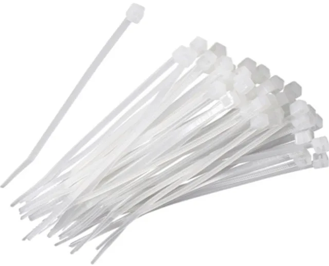 Collier de serrage incolore 4,8x300 mm (Emb de 100 pces)