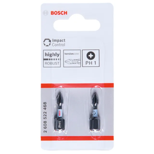 Embout 25mm IMPACT PH1 (2pcs)