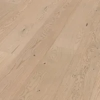 Sol en Bois HD 100 Verni Ultra Mat Chêne Animé Blanc Crème - Biemar Bois-1