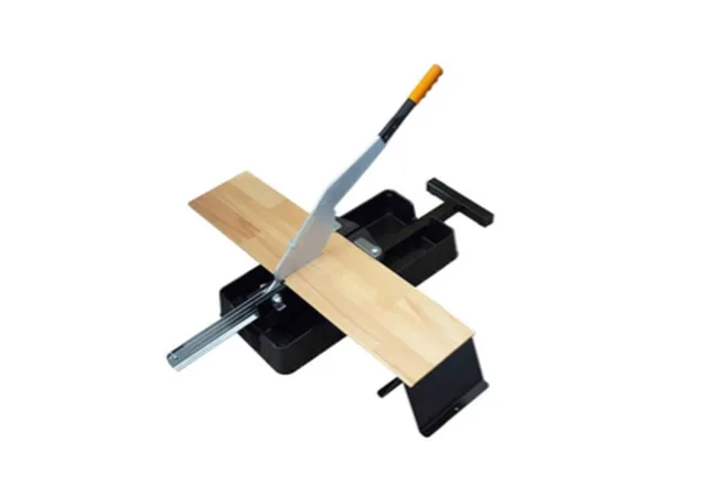 Guillotine à sol stratifié STRATICUT 230 LVT, PVC, vinyle HD et LVT, épaisseur max 12 mm