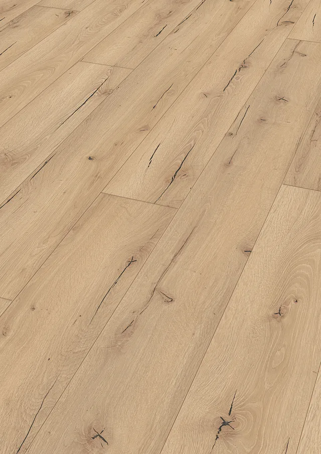 Sol stratifié LL 150 Chêne fissuré clair - Biemar Bois-1