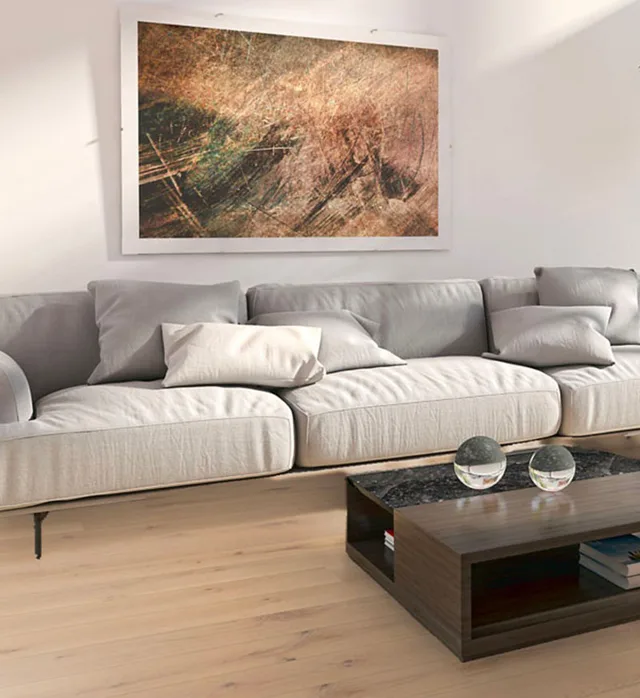 Meister PD 200 Parquet Semi Massif Chêne Rustique Crème 13 mm - Biemar Bois-1