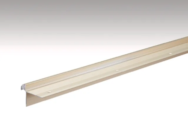 Profilé pour nez de marche Modèle 11 (de 10 à 11 mm) Sable anodisé / 2700mm