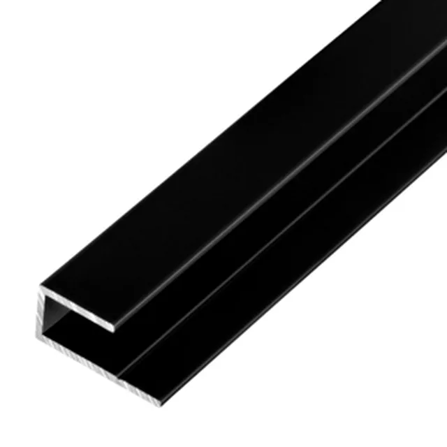 Panel-X BASE Profil de finition 4*3050mm Noir mat