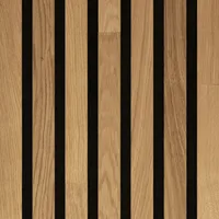 Panneaux Acoustiques Acoustic Sense Chêne Massif Vernis WOOD Chêne Nature 2600x330x13mm - Biemar Bois-1