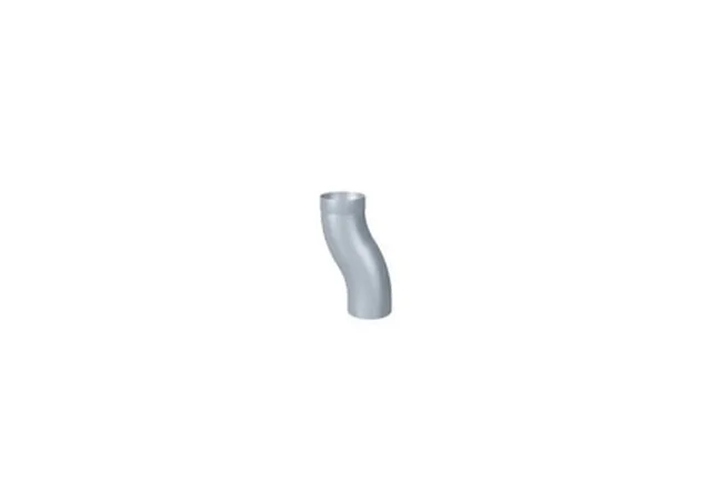 Coude zinc rond 60 72° Nr CR6